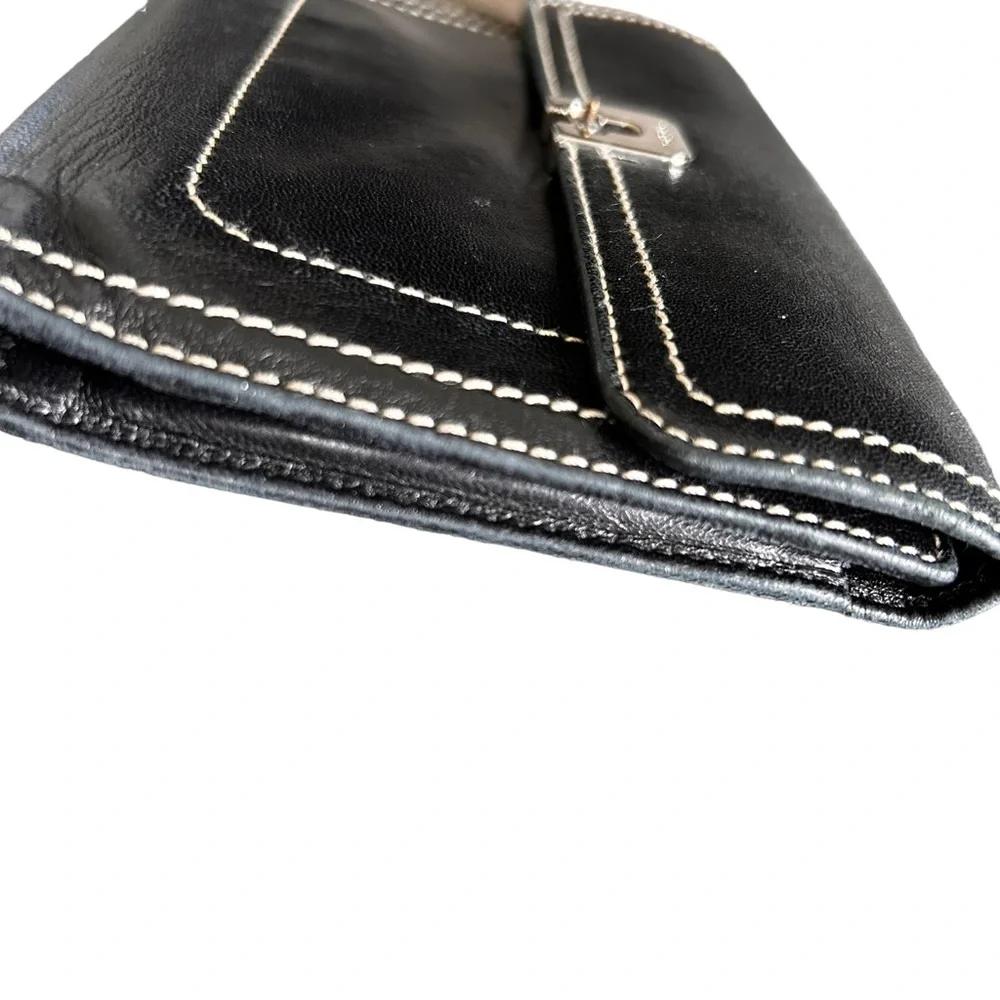Prada Black Twistlock Wallet